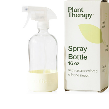 Glass Spray Bottle with Chamomile Sleeve
